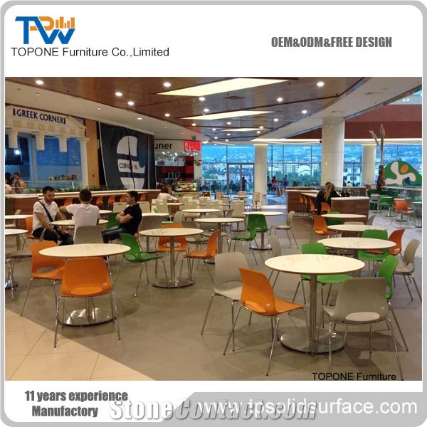 Artificial Stone Restaurant Dining Tables/Portable Coffee Tables