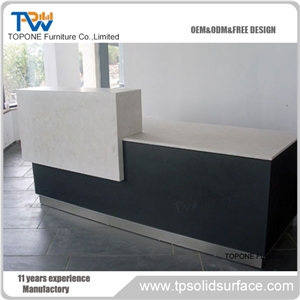 Design for Artificial Stone Reception Desk