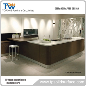 Modern Hotel Reception Counter,Solid Surface Table Tops