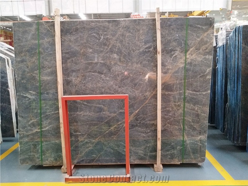 Blue Sapphire Grey Marble Slabs and Floor Wall Tiles