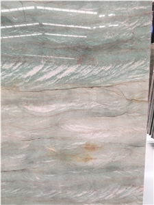 Brazil Royal Green Marble Slabs for Background Wall，Rainforest Green