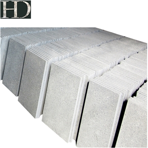 Flamed G654 Dark Grey Granite Tiles