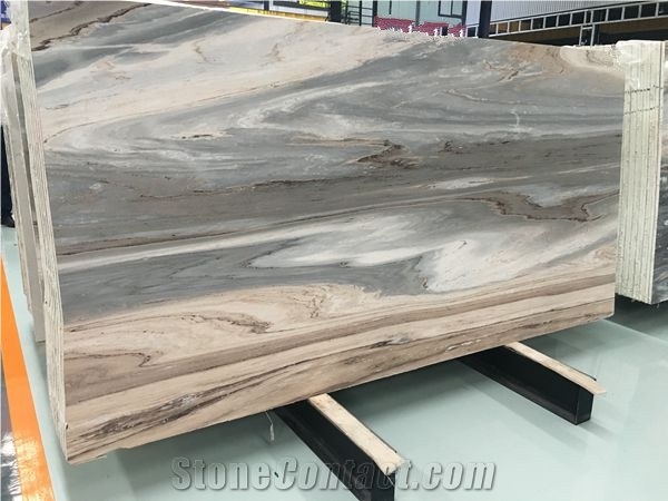 Italy Blue Gold Sand Marble Slabs,Palissandro Blue Marble Floor Tiles