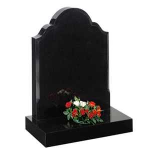 Polishsed Honed Flamed Shanxi Black Absolute Black Granite Headstone