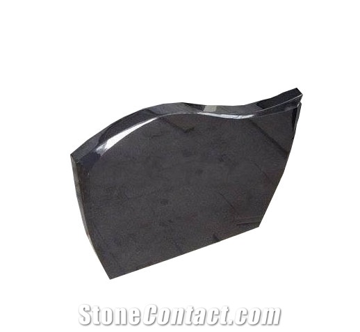 Wholesale Cheapes Shanxi Black Granite Russian Headstone