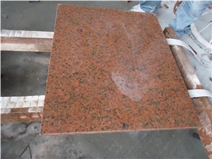 China Red Granite Tiles, Tianshan Red Granite Flooring Tiles