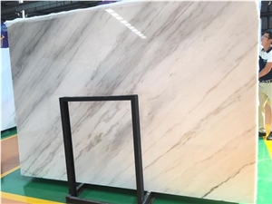 China White Marble Slabs, Guangxi White Marble Slab for Marble Tiles