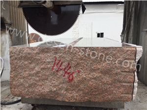 G562 Maple Leaf Red/Crown Red/Cenxi Red Granite Big/Small Stone Blocks