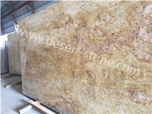 Imperial Gold/Imperial Gold Dust Granite Stone Slabs&Tiles Patterns