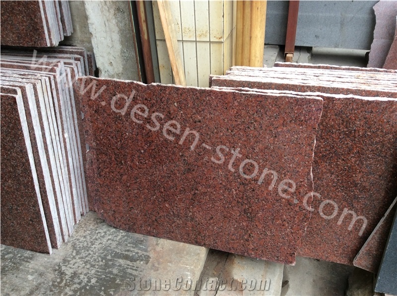 New Ilkal Red/Royal Red/Royal Red India Granite Stone Slabs&Tiles Wall