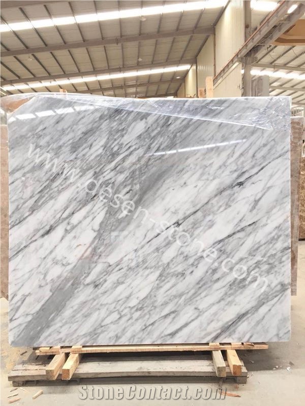 White Carrara C/Bianco Carrara Cd Marble Stone Slabs&Tiles Backgrounds