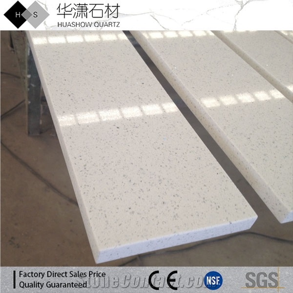 Crystal White Quartz Countertops Sparkle White Quartz Kitchen Tops