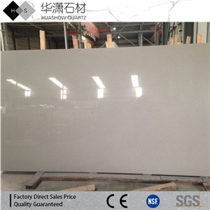 Glaze Dark Grey Polishing Artificial Quartz Slabs 3000x1400/3200x1600