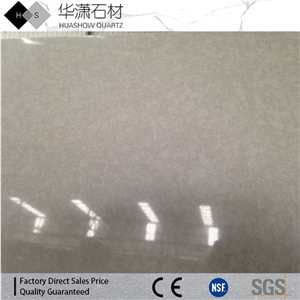 Glaze Dark Grey Polishing Artificial Quartz Slabs 3000x1400/3200x1600