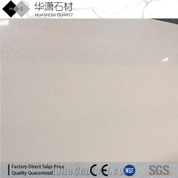 Maffeo Fine Grain White Popular Artificial Quartz Stone Big Slabs