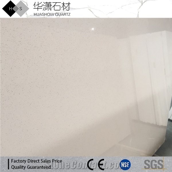 Maffeo Fine Grain White Popular Artificial Quartz Stone Big Slabs