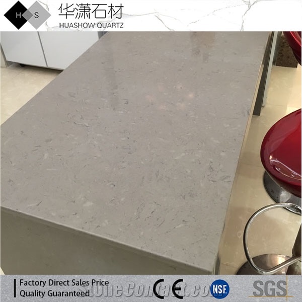 Multicolor Grey Quartz Stone Countertops,Kitchen Worktops