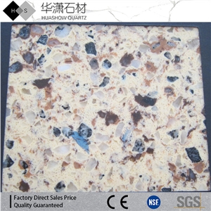 Yellow Brown Quartz Stone,Artificial Quartz Stone Tiles and Slabs