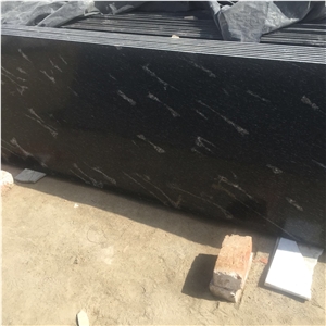 Tiger Black Granite Slabs