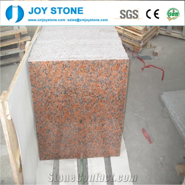 Cheap G562 Maple Red Polished Granite Tile