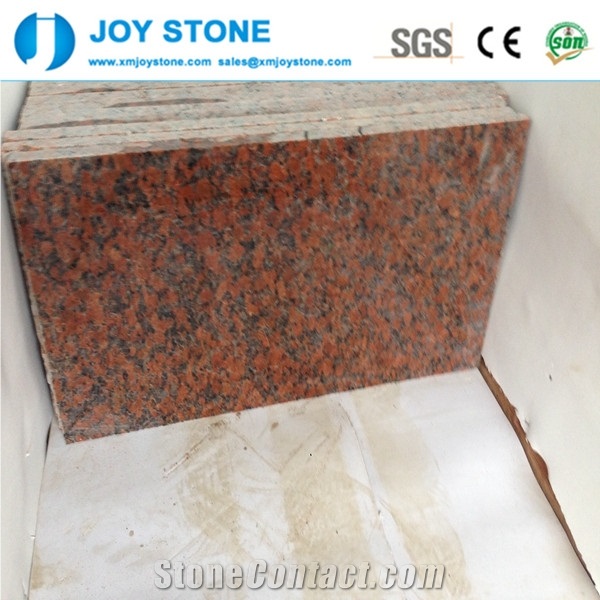 Chinese Capao Bonito Maple Leaf Red G562 Cenxi Hong Granite Wall Tiles