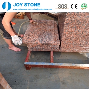 Complete Certificate High Density G562 Red Granite Tile