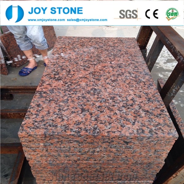 G562 Natural Stone Red Granite Floor Tile Standard Size China