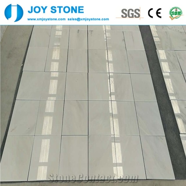 Good Quality Chinese White Marble Royal Jade Sawn Cuted Polished Tiles