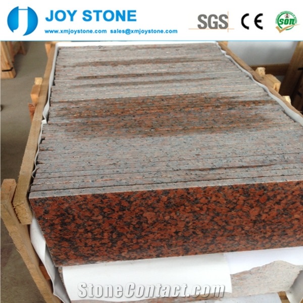 Maple Leaf Red G562 G4562 Cenxi Hong Chinese Granite Polished Tiles