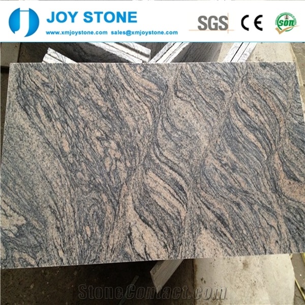 Polished China Juparana Granite Tiles Slabs Wall Paving Stone Cheap