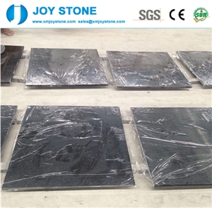 Polished G684 Tile Slabs Chinese Black Natural Granite Cheap
