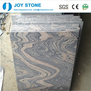 Polished Honed China Juparana Grey Granite Multicolor Tiles Slabs 2018