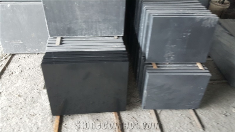 Stone Slate Slabs, Xingzi Black Slate Slabs, Tile, Wall, Flooring