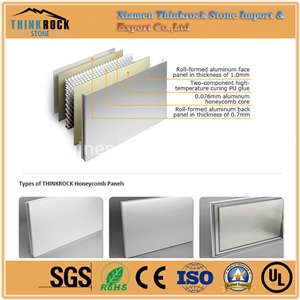 Aluminum Lightweight Panel / Aluminium Honeycomb Panel Sheets