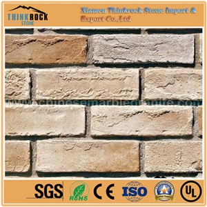 Beige Brick Faux Stone Wall Panels