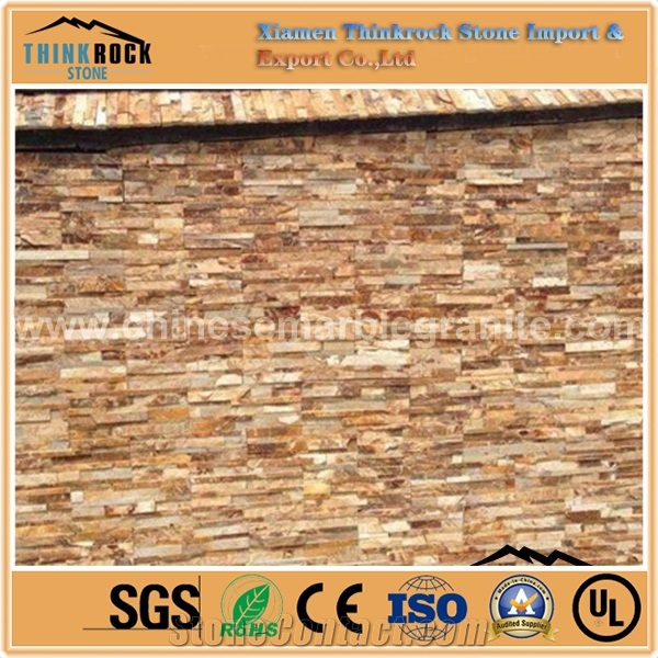 Chinese Beige Culture Stone Wall Slates