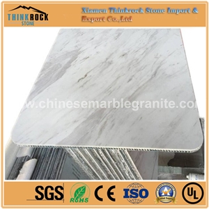 White Marble Granite Fireproof Waterproof Aluminium Composite Panel