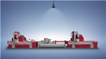 Trimming Line (With Turning Robot) Tile Cutting Machine