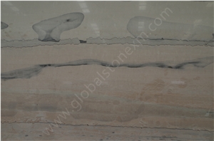 China Pamir Cloud Grey/Pink Marble Slab Tiles for Reception Vanity Top