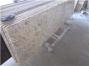Veneer Countertop,Granite Laminated Countertop,Half Bullnose Bar Top