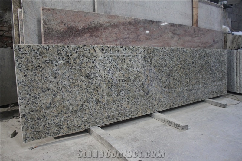 Butterfly Gold Granite Kitchen Island Tops,Butterfly Yellow Countertop