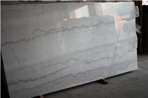 China Guangxi White Marble, Ivory Jade, China Carrara Marble Slabs