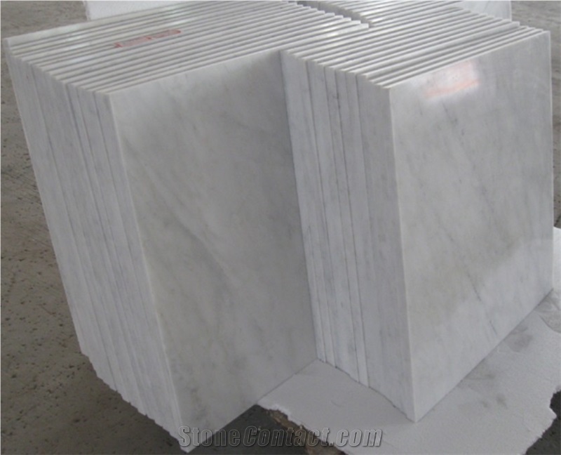 China Guangxi White Marble, Ivory Jade, China Carrara Marble Slabs