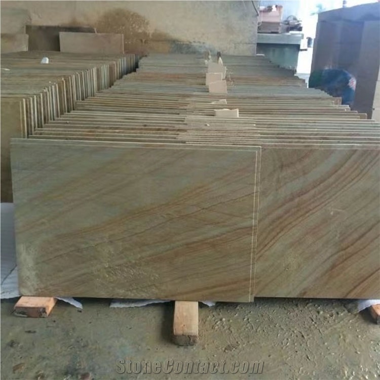 China Wooden Sandstone,Australian Wood Vein Sandstone, Wall Tile