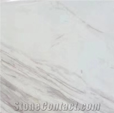 Grade a 18mm Thickness White Marble Slab to Wall and Floor