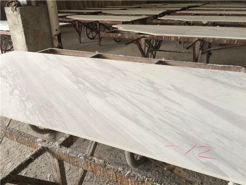 Grade a Volakas Marble Slab for Wall Tile and Floor Tile