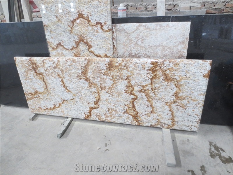 Granite Kitchen Countertops Verniz Tropical,Verniz Romano Granite Top