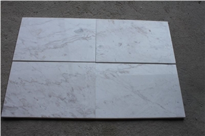 Greece Jazz White Marble,Volakas White Marble Floor & Wall Tiles