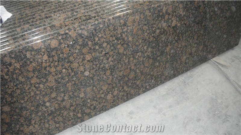 Polished Baltic Brown Granite Slabs & Tiles Granite Kitchen Countertop