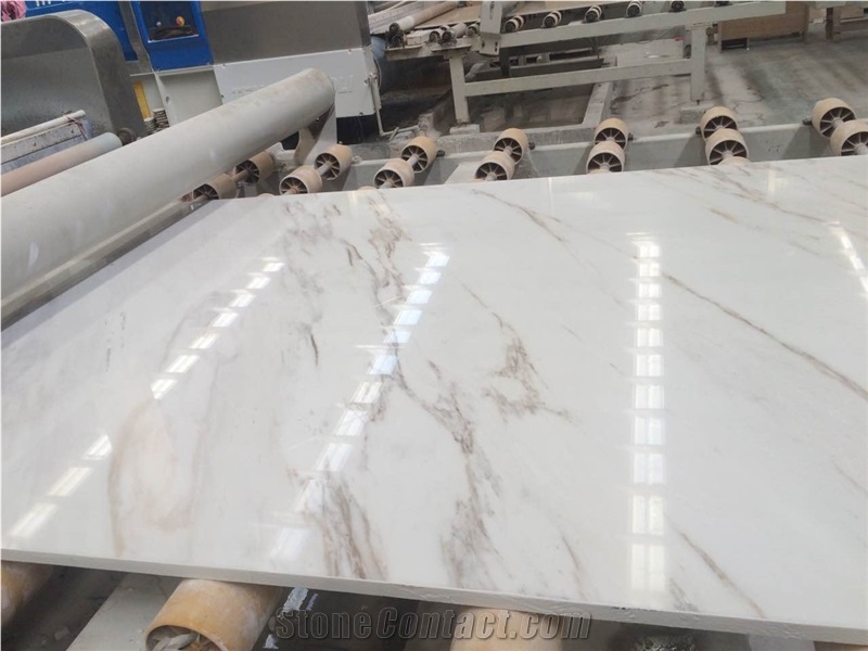 Volakas White Marble White Marble Tiles Panel Slabs for Floor Wall